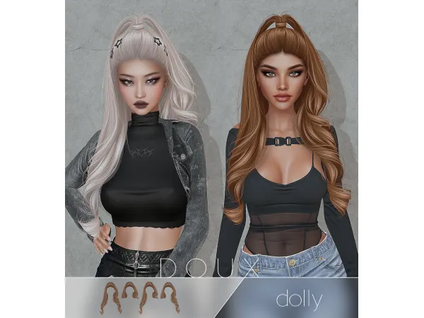 Alpha Doux Dolly - The Sims 4 Custom Content