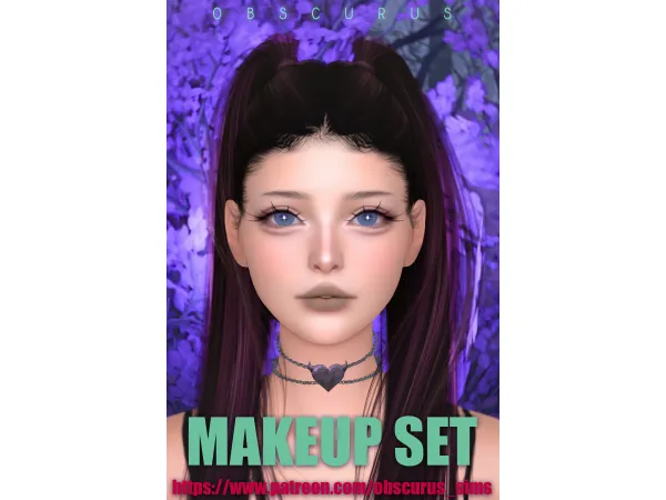 Mix NEW MAKEUP SET by obscurus_sims - The Sims 4 Custom Content