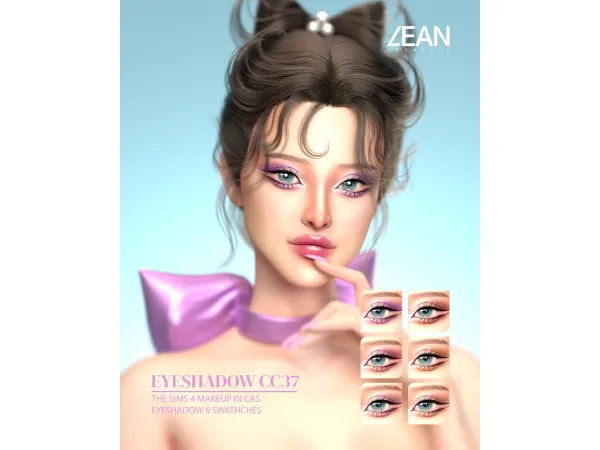 Alpha LEAN EYESHADOW CC37 - The Sims 4 Custom Content
