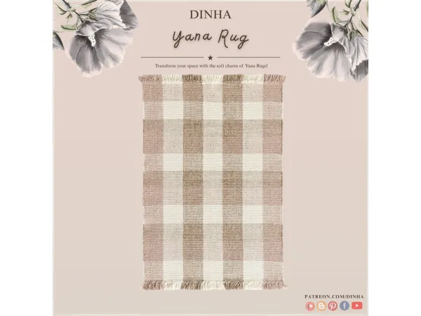Sims 4 Yana Rug