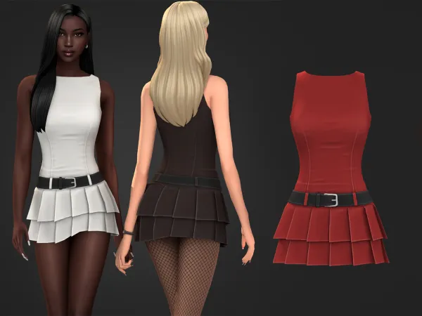 Sims 4 Bonnie Dress