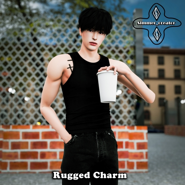 Mix Rugged Charm by simmer_creator - The Sims 4 Custom Content