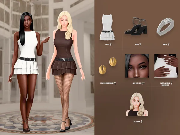 Maxis Match Bonnie Lookbook - The Sims 4 Custom Content