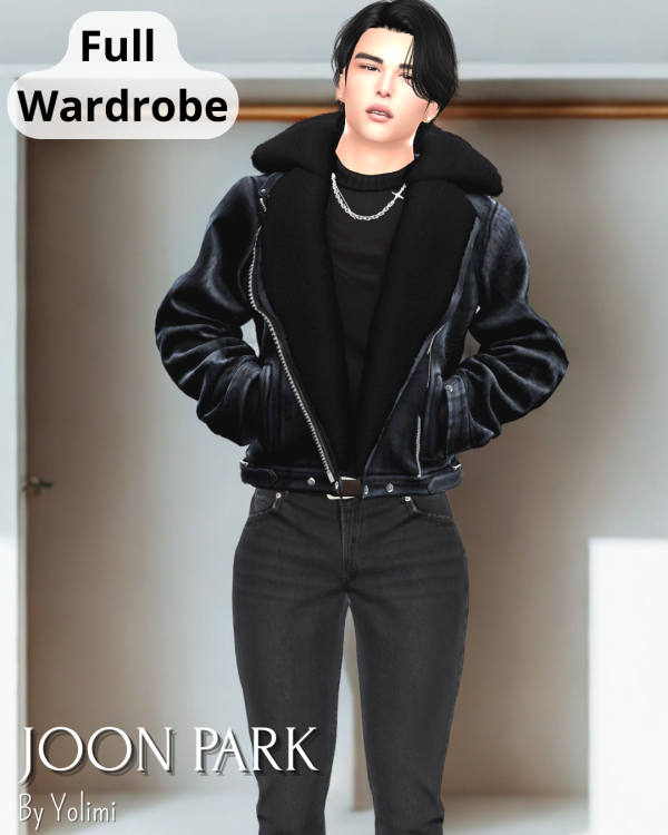 Alpha Joon Park Full Wardrobe Edition by yolimi - The Sims 4 Custom Content