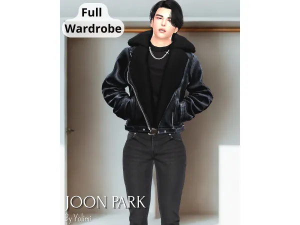 Alpha Joon Park Full Wardrobe Edition - The Sims 4 Custom Content