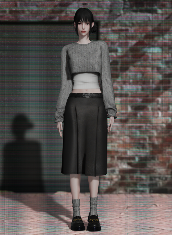 Alpha KIHO Set by simsfinds - The Sims 4 Custom Content