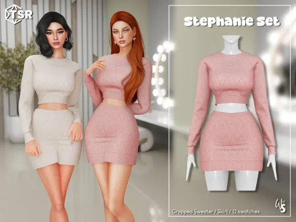 Sims 4 Stephanie Clothing Set