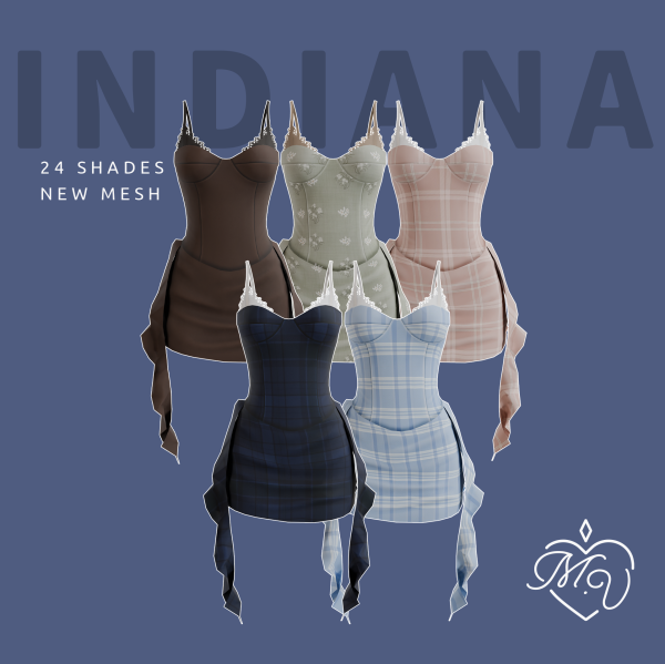 Maxis Match Indiana Dress by simsfinds - The Sims 4 Custom Content