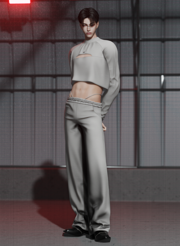 Alpha Travis Set by simsfinds - The Sims 4 Custom Content