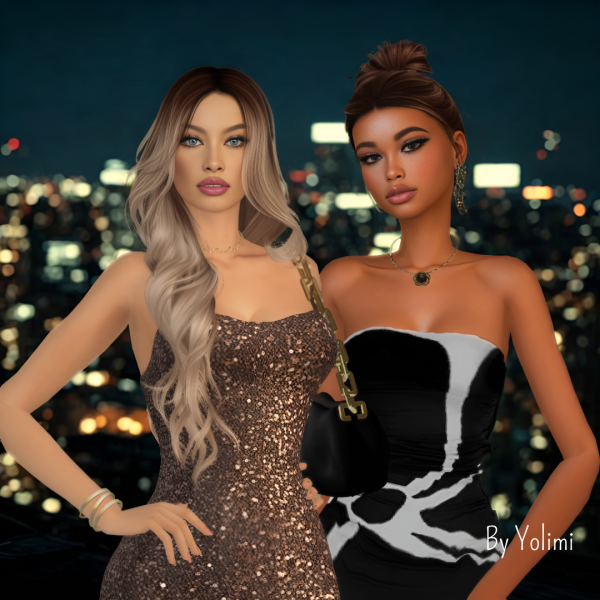 Alpha Party Friends by yolimi - The Sims 4 Custom Content