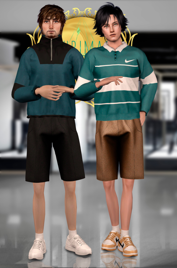 Kurimas 4t2 Whimp1337 Garment charming nike by simsfinds - The Sims 2 Custom Content
