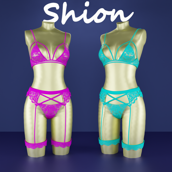 Alpha Shion Anabel Lingerie by shion_sims - The Sims 4 Custom Content
