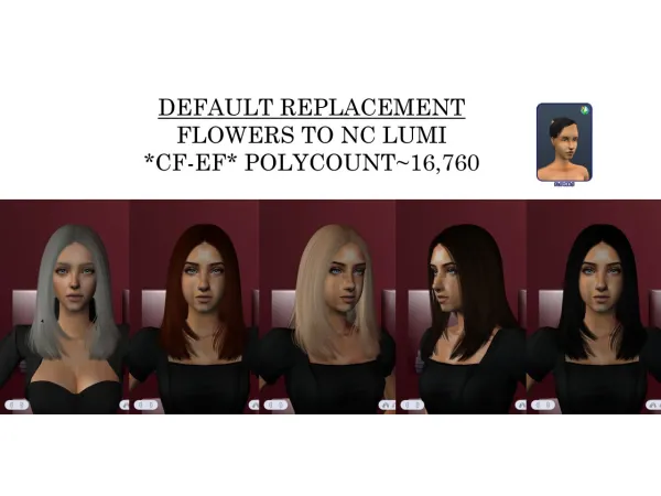 AMYBABY_FLOWERS_DEFAULTREPLACEMENT - The Sims 2 Custom Content