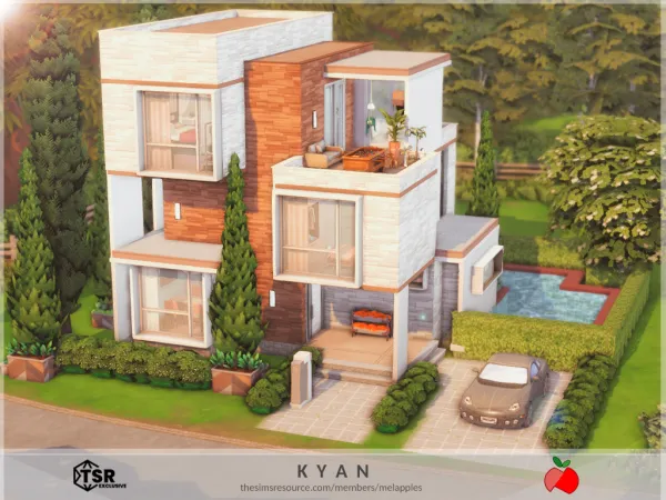 Maxis Match Kyan modern no - The Sims 4 Custom Content