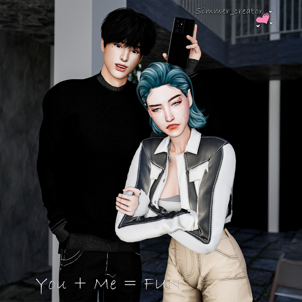 Mix You Me FUN by simmer_creator - The Sims 4 Custom Content