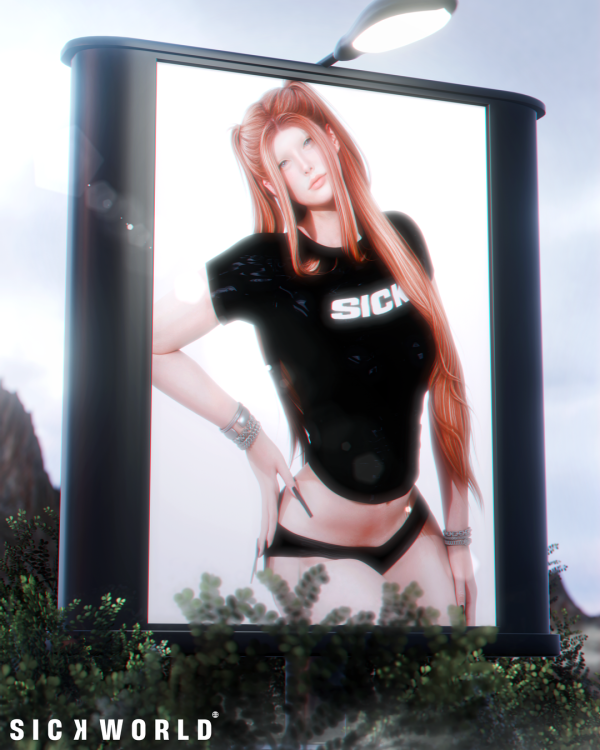 Alpha SICK TEE by simsfinds - The Sims 4 Custom Content