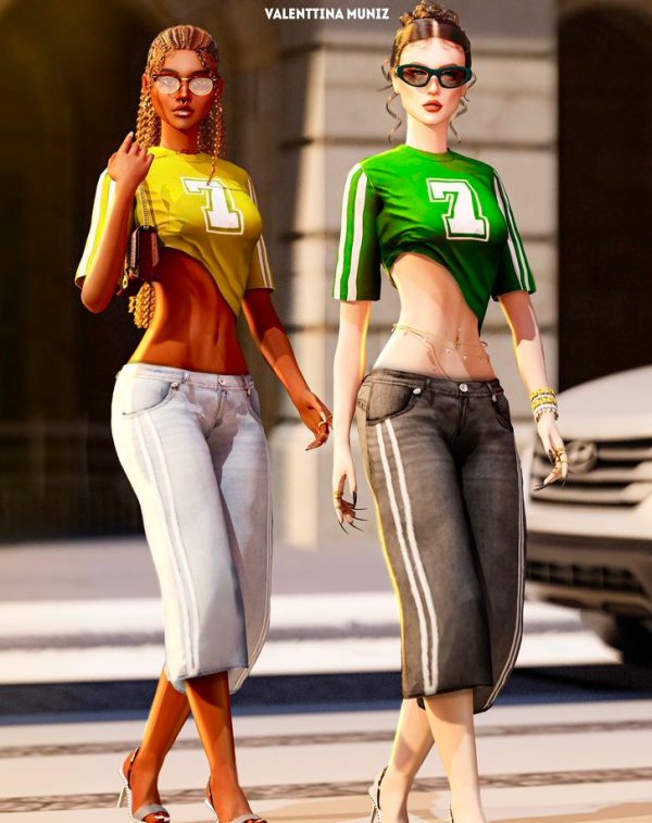 Mix Brooklyn Set Valenttina Muniz Custom Content by valentinamuniz - The Sims 4 Custom Content