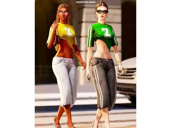 Mix Brooklyn Set Valenttina Muniz Custom Content - The Sims 4 Custom Content