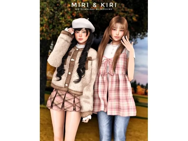 Sims 4 Miri & Kiri (Sim Download)