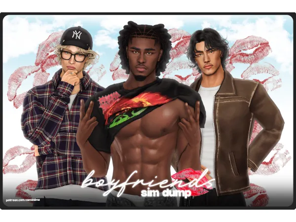 Alpha boyfriends male sim dump by camssimz - The Sims 4 Custom Content