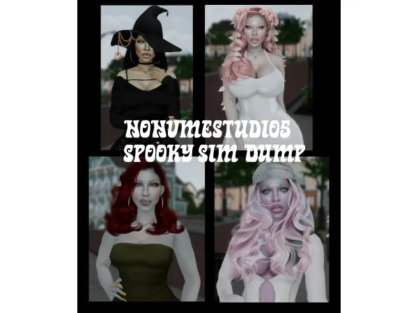 Spooky Sim Dump by nonvmestudios