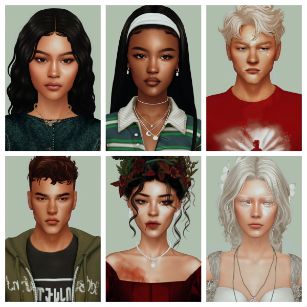 Alpha 400 Members Dump by simsfinds - The Sims 4 Custom Content
