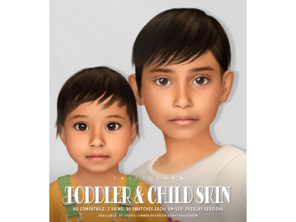 Infant&Toddler Skin N18 - Child Skin N36 by thisisthem