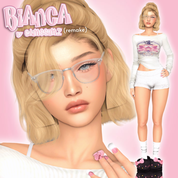 Alpha bianca by simsfinds - The Sims 4 Custom Content