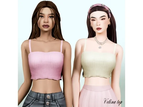 Sims 4 Velina Top