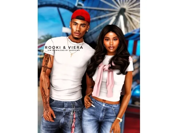 Sims 4 Rooki & Viera (Sim Download)