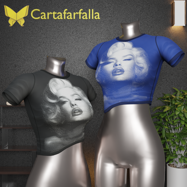 Alpha Cartafarfalla Voguelet by cartafarfalla - The Sims 4 Custom Content