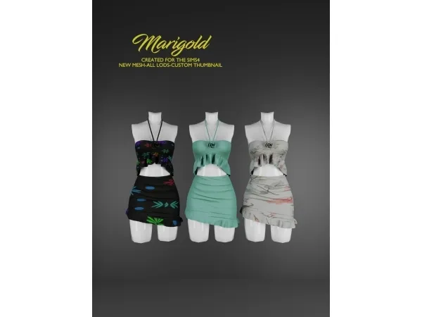 Alpha MARIGOLD TS4_ANGEL ( GIFT ) - The Sims 4 Custom Content