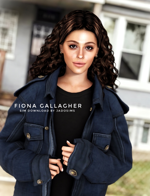 Alpha Fiona Gallagher (Sim Download) by shopwithflynnn - The Sims 4 Custom Content