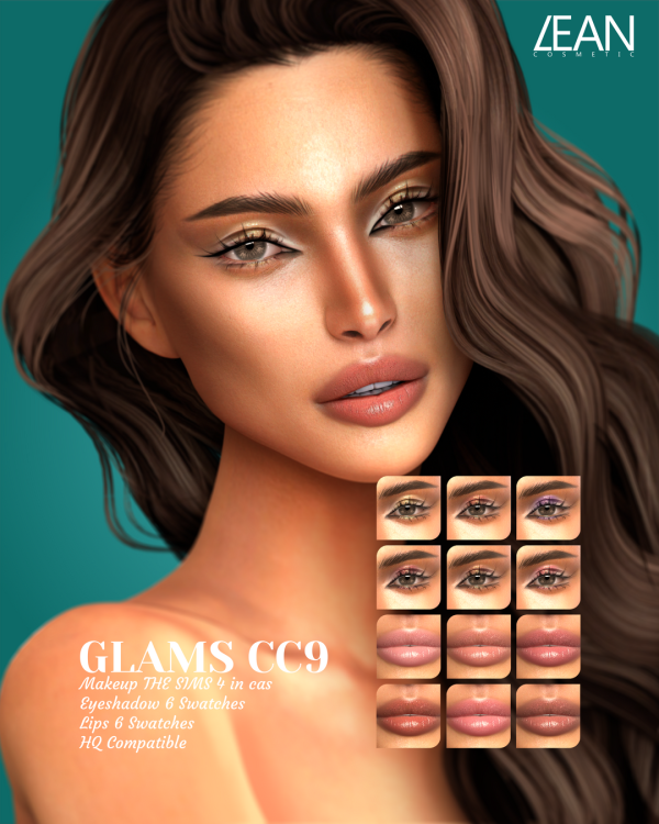 Alpha LEAN GLAMS CC9 by simsfinds - The Sims 4 Custom Content