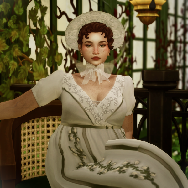 Maxis Match Florence Wardrobe historical lookbook by simsfinds - The Sims 4 Custom Content