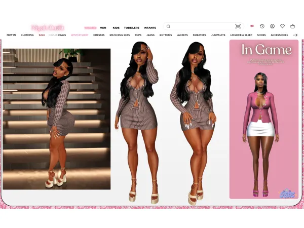 Alpha 𝐍𝐢𝐲𝐚𝐡 𝐎𝐮𝐭𝐟𝐢𝐭 - The Sims 4 Custom Content