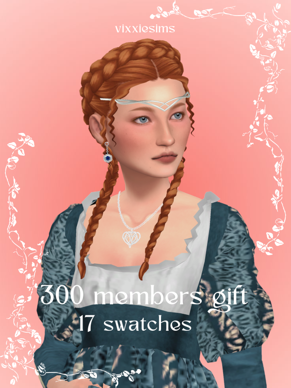 Maxis Match 300 members gift by simsfinds - The Sims 4 Custom Content