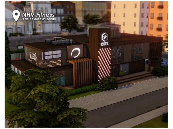 Maxis Match NHV Fitness by seeah01 - The Sims 4 Custom Content
