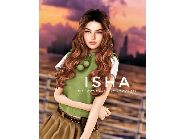 Sims 4 Isha (Sim Download)