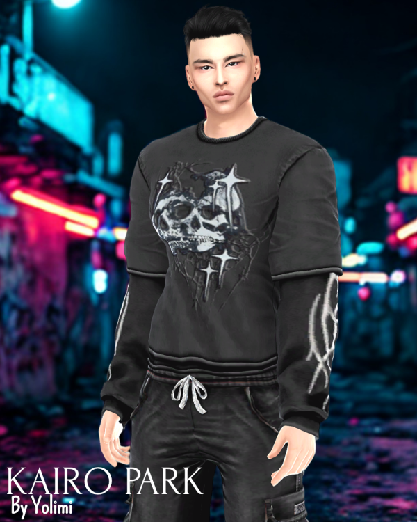 Alpha Kairo Park by yolimi - The Sims 4 Custom Content