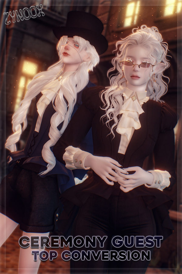 Alpha IN Ceremony Guest by simsfinds - The Sims 4 Custom Content