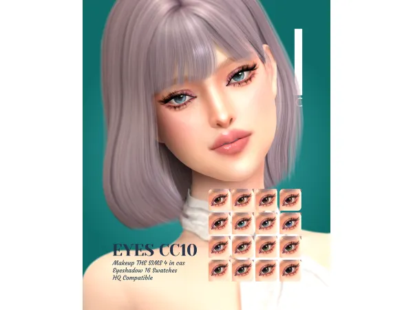 Sims 4 LEAN - EYES CC10