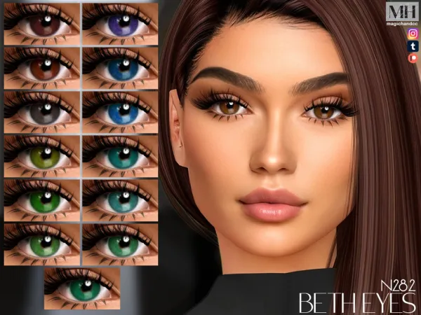 Sims 4 Beth Eyes N282