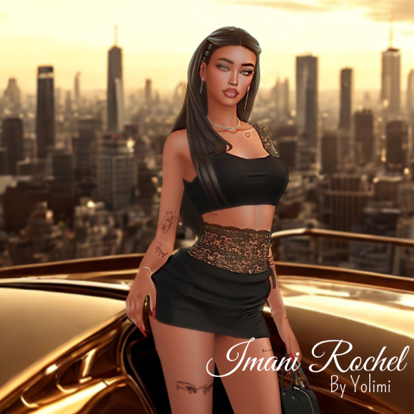 Mix Imani Rochel by yolimi - The Sims 4 Custom Content