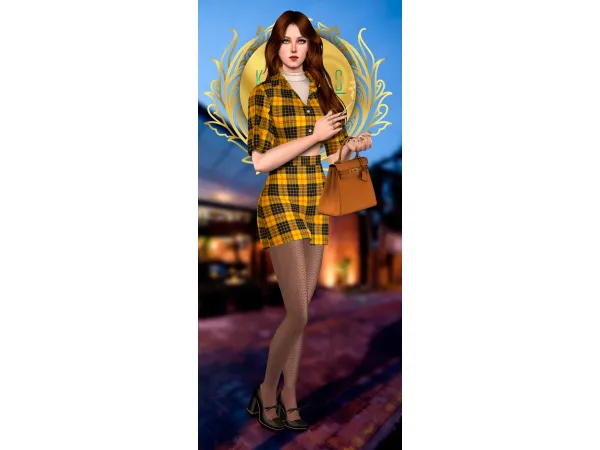 Kurimas 4t2 Gorillax3 Downtown Mood - The Sims 2 Custom Content