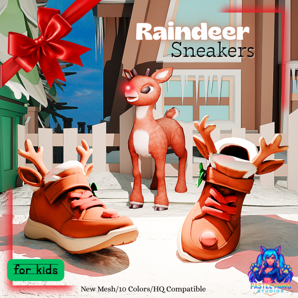 Alpha Raindeer Sneakers by simsfinds - The Sims 4 Custom Content
