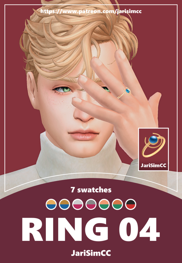 Maxis Match JariSimCC Ring 04 by simsfinds - The Sims 4 Custom Content