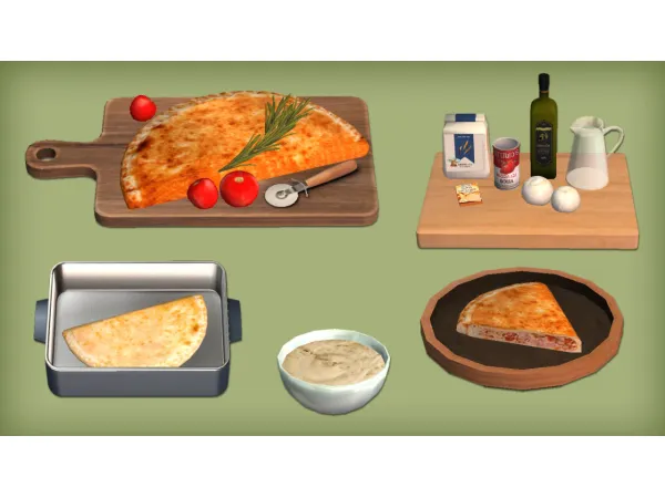 jacky93sims Homemade Pizza by simsfinds - The Sims 2 Custom Content