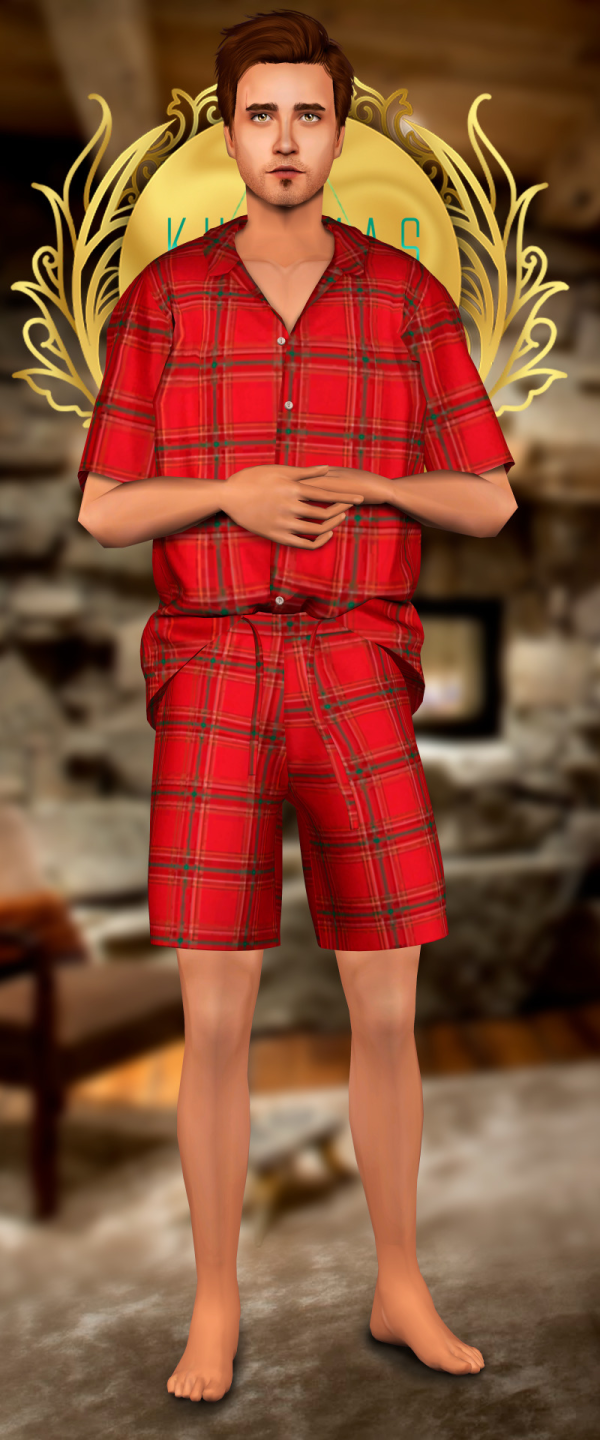 Kurimas 4t2 Gorillax3 Lounge Set Full Body by simsfinds - The Sims 2 Custom Content