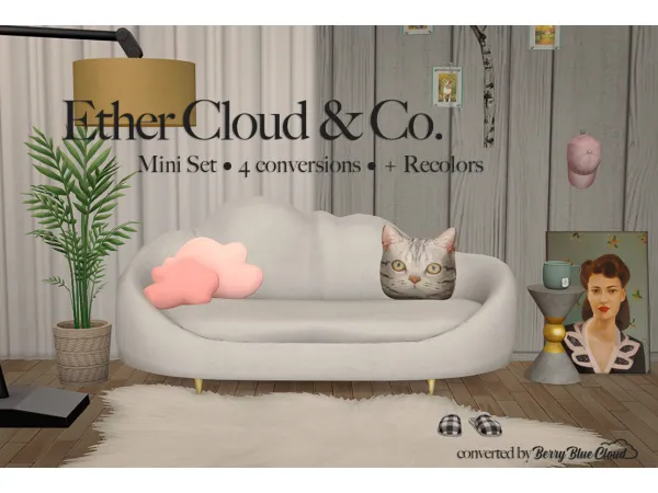 [BerryBlueCloud] Ether Cloud Co - The Sims 2 Custom Content